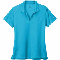 Nike Women's Tidal Blue Dri-FIT Micro Pique 2.0 Polo