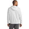 Nike Men's White Club Fleece Sleeve Swoosh Pullover Hoodie