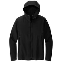 Nike Men's Black Hooded Soft Shell Jacket