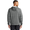 Nike Men's Charcoal Heather Therma-FIT Pocket Full-Zip Fleece Hoodie