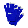 K & R Blue Conduct Touchscreen Compatible Glove