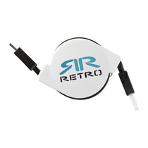 K & R Black Dual Charging Cable