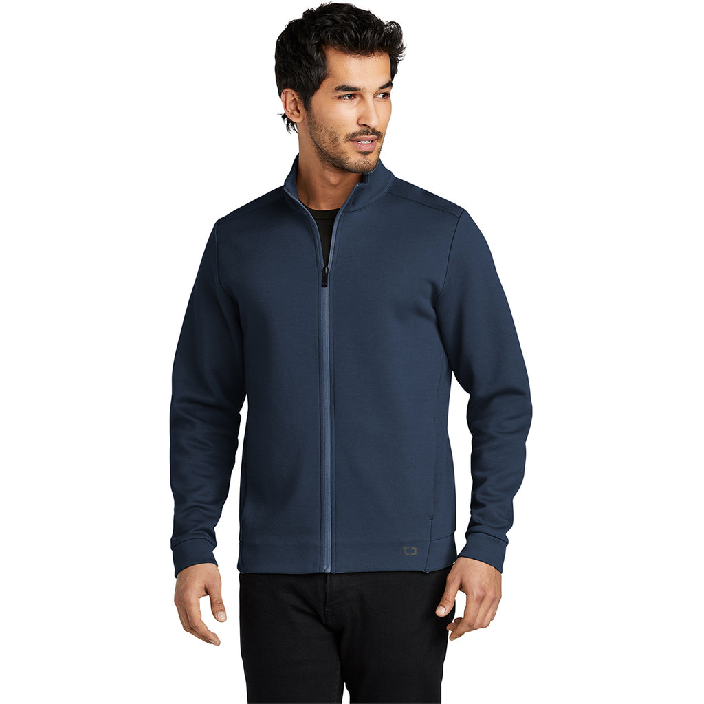 OGIO Men's Strike Blue Bolt Full-Zip