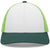 Pacific Headwear White/Lime/Dark Green Low-Pro Trucker Cap