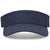 Pacific Headwear Navy/Orange Perforated Coolcore Visor