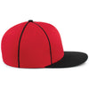 Pacific Headwear Red/Black Momentum Team Cap