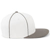 Pacific Headwear White/Graphite Momentum Team Cap