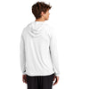 Port & Company Men's White Performance Pullover Hooded Tee