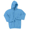 Port & Company Men's Aquatic Blue Core Fleece Pullover Hooded Sweatshirt