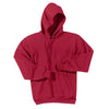 Port & Company Men's Red Core Fleece Pullover Hooded Sweatshirt