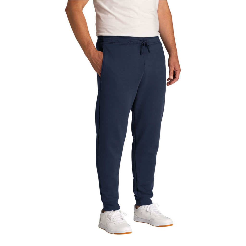 Port & Company Men's Navy Core Fleece Jogger