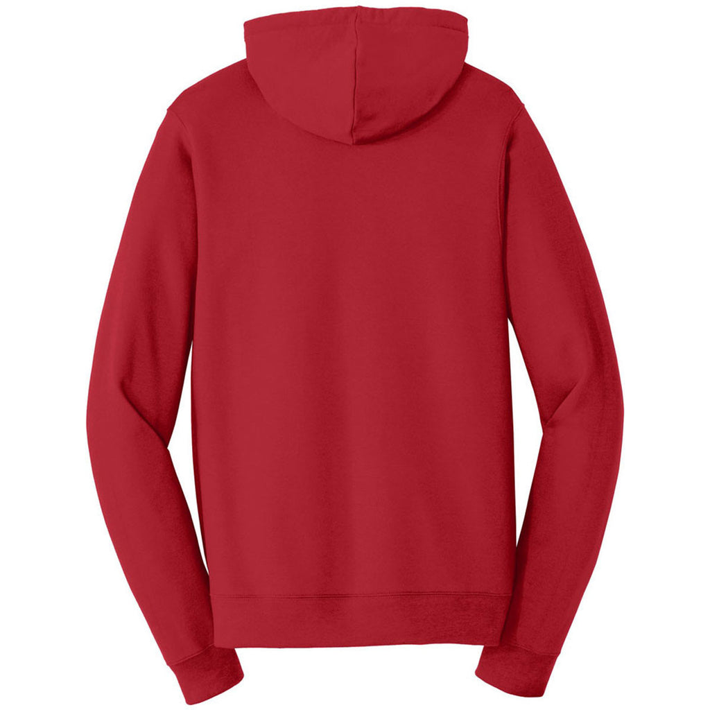 Port & Company Men's Team Cardinal Fan Favorite Fleece Pullover Hooded Sweatshirt