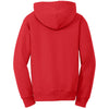 Port & Company Youth Bright Red Fan Favorite Fleece Pullover Hooded Sweatshirt