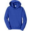 Port & Company Youth True Royal Fan Favorite Fleece Pullover Hooded Sweatshirt