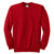 Port & Company Red Ultimate Crewneck Sweatshirt