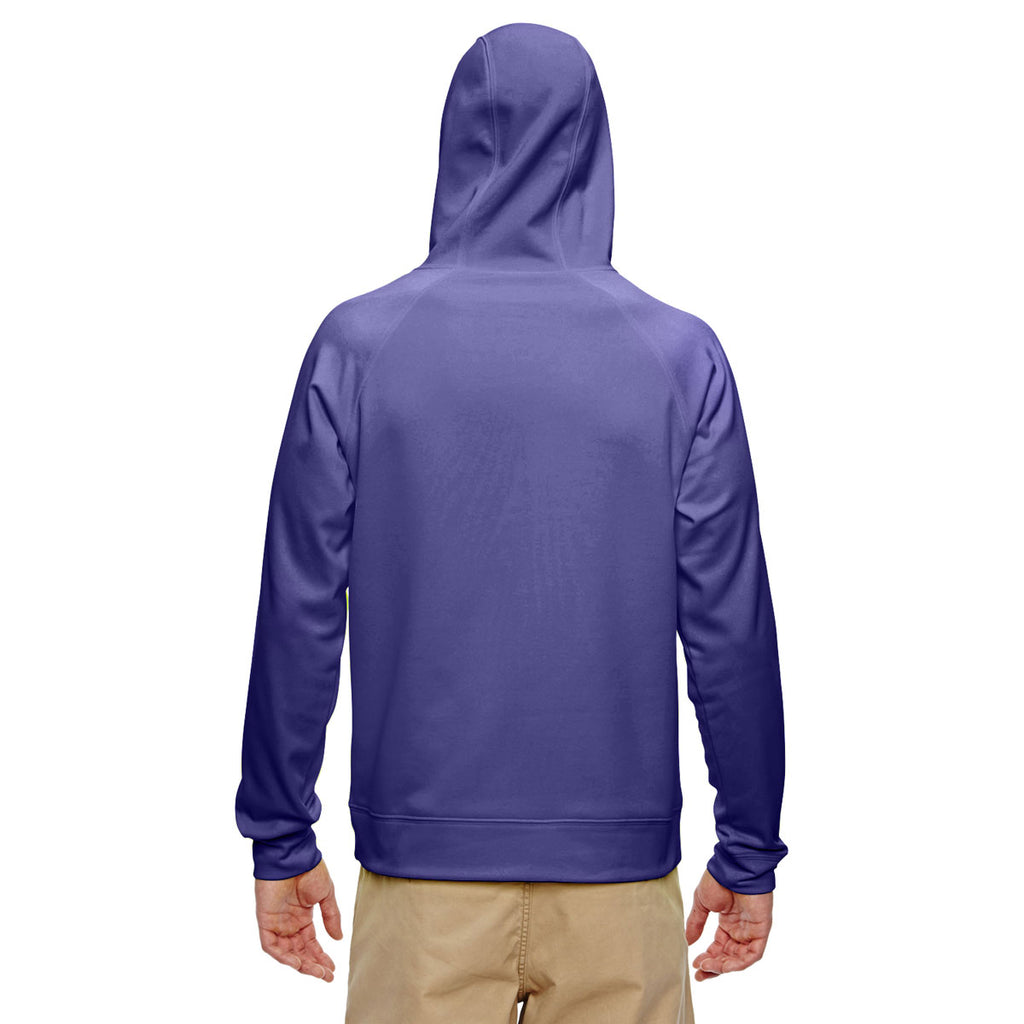 Jerzees Men's Deep Purple 6 Oz. Dri-Power Sport Hooded Sweatshirt
