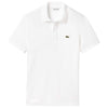 Lacoste Men's White Petit Pique Slim Fit Polo Shirt