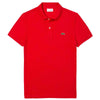 Lacoste Men's Red Petit Pique Slim Fit Polo Shirt