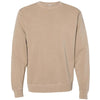 Independent Trading Co. Unisex Pigment Sandstone Dyed Crew Neck