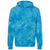 Independent Trading Co. Unisex Tie Dye Aqua Blue Midweight Tie-Dye Hooded Sweatshirt