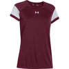 Under Armour Women's Maroon Zone S/S T-Shirt