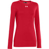 Under Armour Women's Red ColdGear Infrared L/S