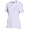 Under Armour Corporate Women's White Performance Polo