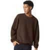 American Apparel Unisex Brown ReFlex Fleece Crewneck Sweatshirt