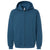 American Apparel Men's Sea Blue ReFlex Fleece Full-Zip Hoodie