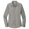 Red House Women's Charcoal Pinpoint Oxford Non-Iron Shirt