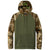 Russell Outdoors Men's Olive Drab Green/ Realtree Edge Realtree Performance Colorblock Pullover Hoodie