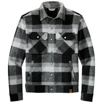 Russell Outdoors Men's Deep Black Plaid Basin Jacket