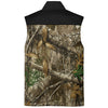 Russell Outdoors Men's Deep Black/ Realtree Edge Realtree Atlas Colorblock Soft Shell Vest
