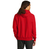 Champion Men's Red Reverse Weave Hooded Sweatshirt