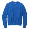 Champion Men's Athletic Royal Reverse Weave Crewneck Sweatshirt