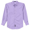 Port Authority Men's Bright Lavender Extended Size Long Sleeve Easy Care Shirt