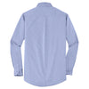 Port Authority Men's Chambray Blue Crosshatch Easy Care Shirt