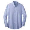 Port Authority Men's Chambray Blue Tall Crosshatch Easy Care Shirt