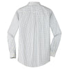 Port Authority Men's Green/Navy Tattersall Easy Care Shirt