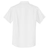 Port Authority Men's White Short Sleeve SuperPro Oxford Shirt