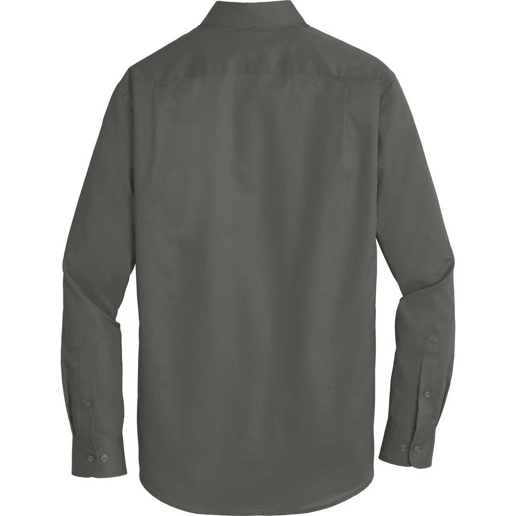 Port Authority Men's Sterling Grey SuperPro Twill Shirt