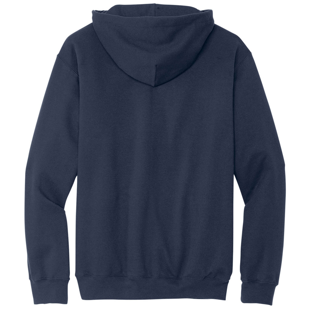 Gildan Men's Navy Softstyle Pullover Hooded Sweatshirt