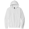 Gildan Men's White Softstyle Pullover Hooded Sweatshirt