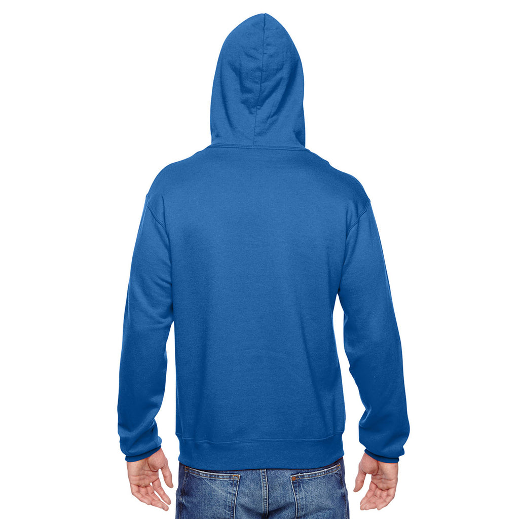 Fruit of the Loom Men's Royal 7.2 oz. SofSpun Hooded Sweatshirt