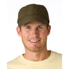Adams Men's Olive 6-Panel UV Low-Profile Cap with Elongated Bill