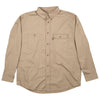 Berne Men's Desert Utility Lightweight Canvas Woven Shirt