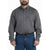 Berne Men's Titanium Utility Lightweight Canvas Woven Shirt