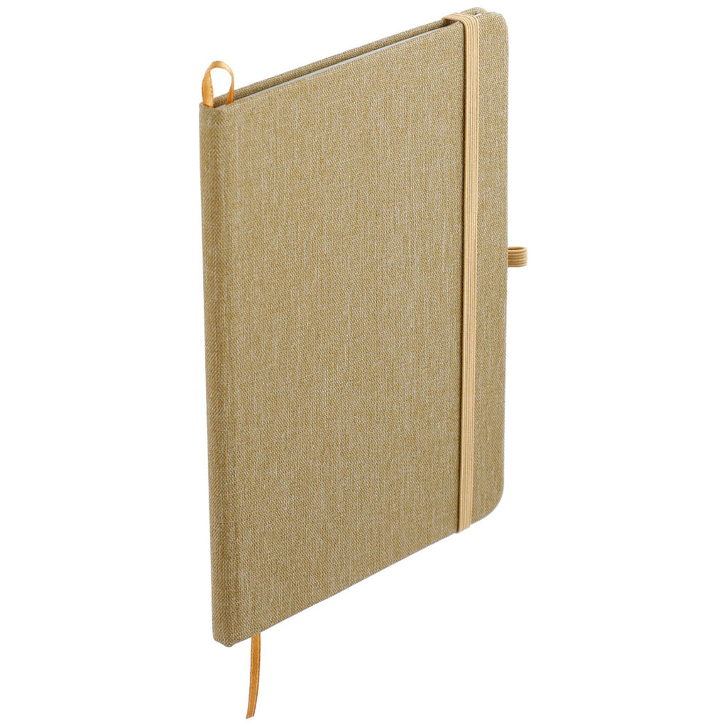 Bullet Natural 5" x 7" Recycled Cotton Bound Notebook