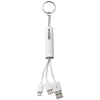 Bullet White Route Light Up Logo 3-in-1 Cable