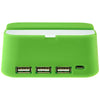 Bullet Lime Green Hopper 3-in-1 USB Hub with Stand